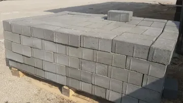 Тротуарная плитка Брусчатка 200x100x70